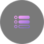 Icon that represents each feature Aura offers