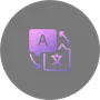 Icon that represents each feature Aura offers